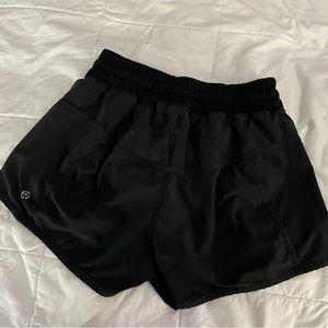 Black Lululemon Shorts - Size 6